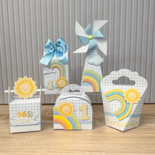 Kit Festa 15 Caixas Personalizada 365 Sorrisos