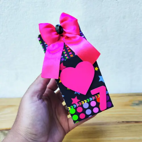 Kit Festa 15 Caixas Personalizada Balada Neon