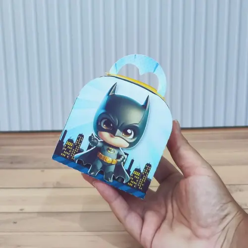 Kit Festa 15 Caixas Personalizada Super Heróis Baby
