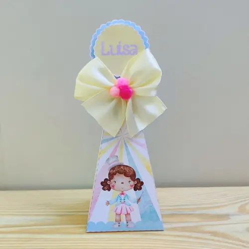 Kit Festa 15 Caixas Personalizadas Circo Rosa