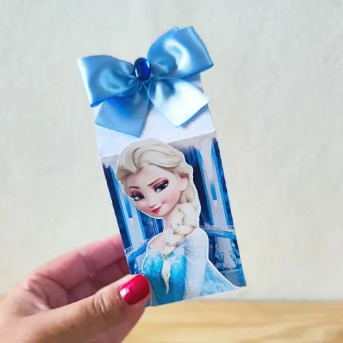 Kit Festa 15 Caixas Personalizadas Frozen