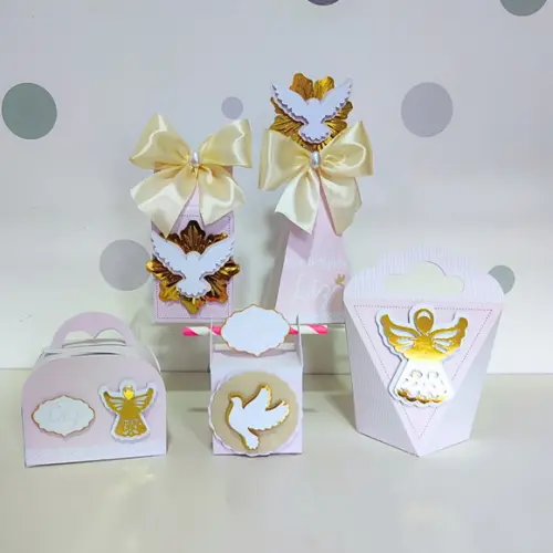 Kit Festa 15 Caixas Personalizadas Luxo Batizado