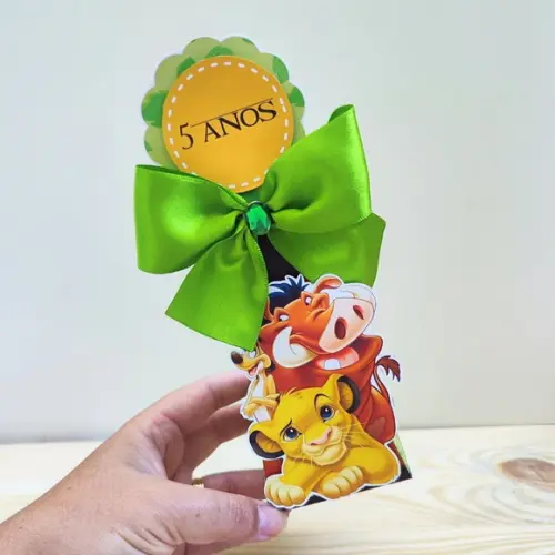 Kit Festa 15 Caixas Personalizadas Rei Leão