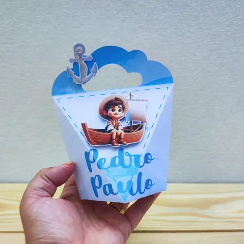 Kit Festa 15 Caixas Personalizadas Tu És Pedro