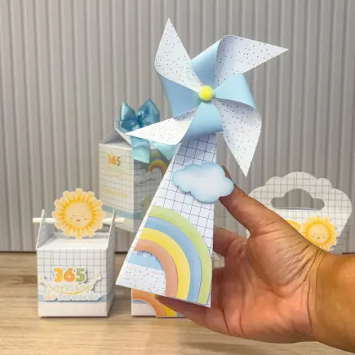 Kit Festa 20 Caixas Personalizadas 365 Sorrisos