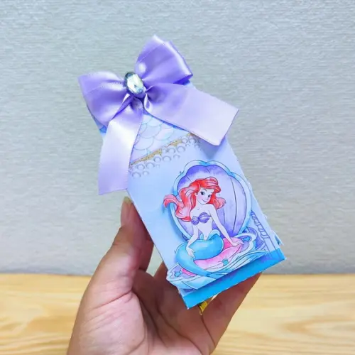 Kit Festa 20 Caixas Personalizadas a Pequena Sereia - Ariel