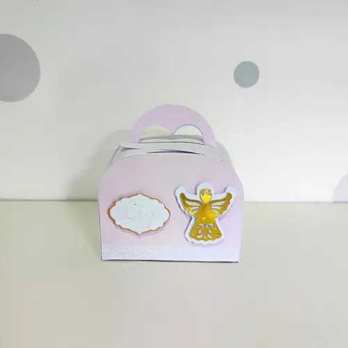 Kit Festa 20 Caixas Personalizadas Luxo Batizado