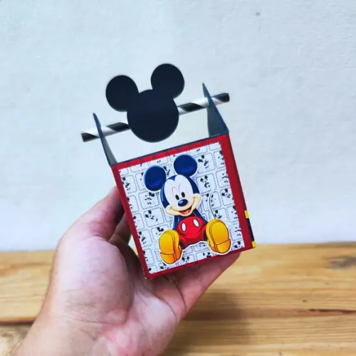 Kit Festa 20 Caixas Personalizadas Mickey