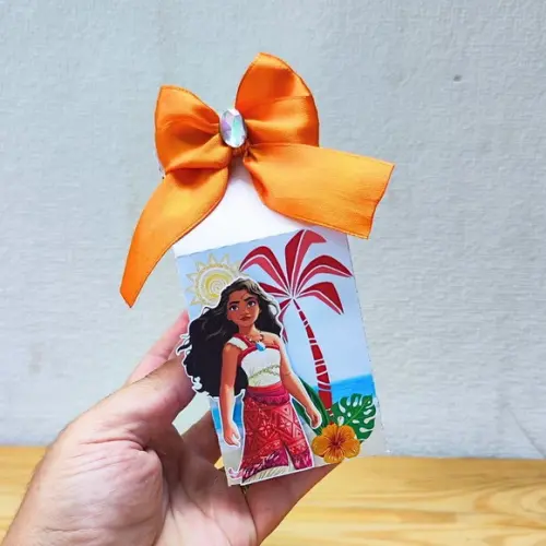 Kit Festa 20 Caixas Personalizadas Moana 2