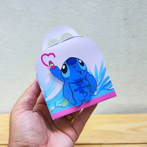 Kit Festa 20 Caixas Personalizadas Stitch