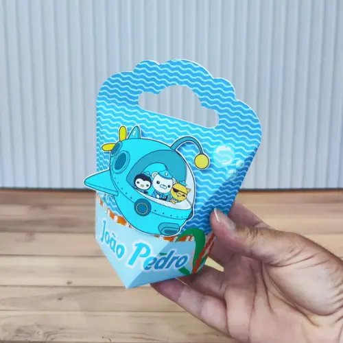 Kit Festa 30 Caixas Personalizadas Octonautas