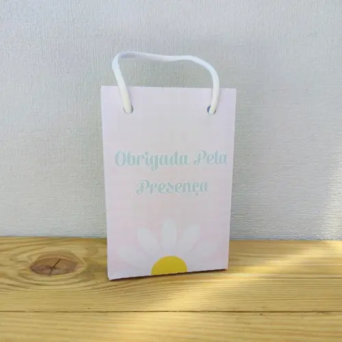Sacola para Lembrancinha Margaridas