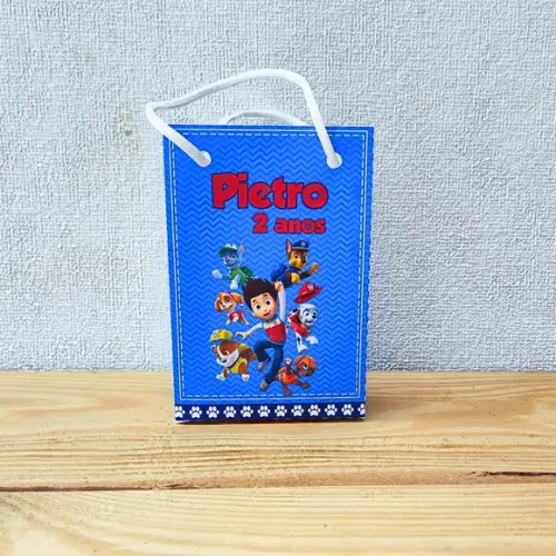 Sacola para Lembrancinha Patrulha Canina