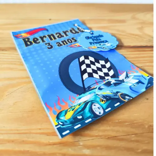 Saquinho Metalizado Hot Wheels
