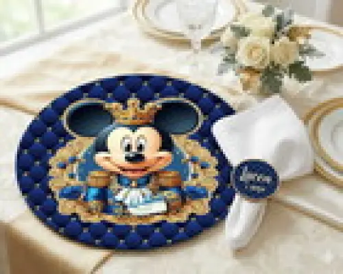 Jogo Americano Mickey Realeza