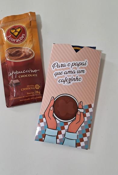 Lembrancinha Dia dos Pais- Porta Café