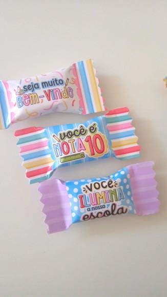 Lembrancinha Volta Ás Aulas - Balinha Personalizada