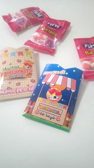 Porta Fini Beijos - Festa Junina - Doce Não Acompanha