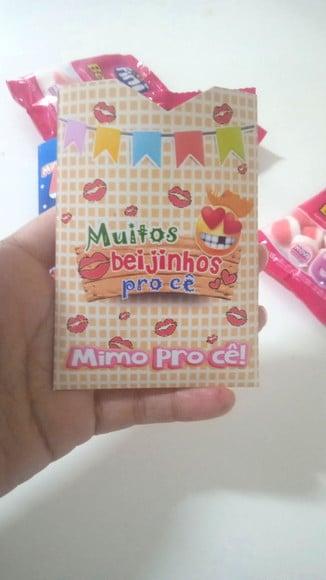 Porta Fini Beijos - Festa Junina - Doce Não Acompanha