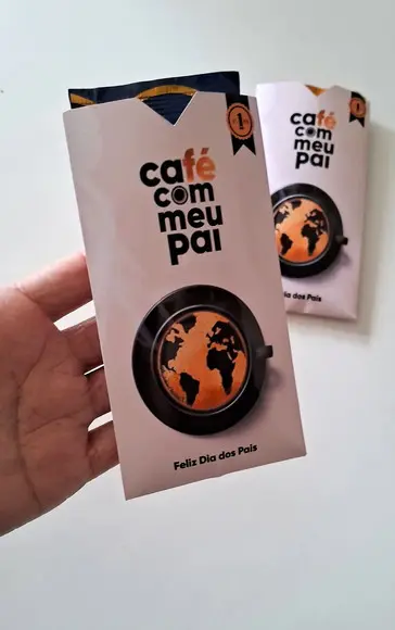 Lembrancinha Dia dos Pais Cristão- Porta Café