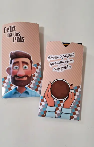 Lembrancinha Dia dos Pais- Porta Café