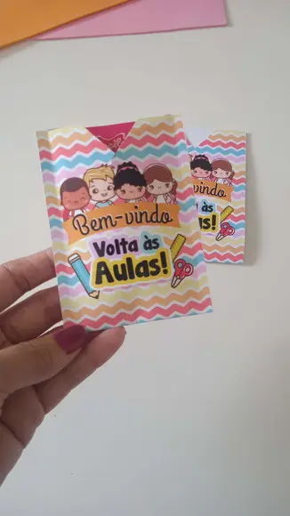 Lembrancinha para Alunos - Porta Fini
