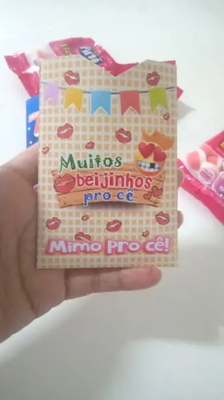 Porta Fini Beijos - Festa Junina - Doce Não Acompanha
