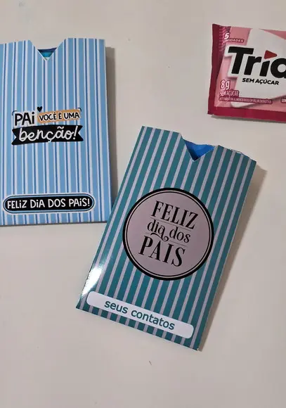 Porta Trident Brinde Dia dos Pais - Não Acompanha Chiclete