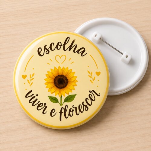 Lembrancinha Setembro amarelo - Botton 33mm