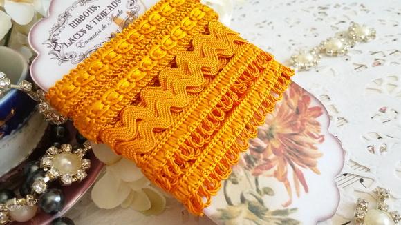 Kit de Aviamentos Coordenados Laranja