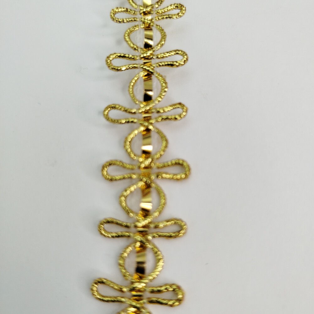 Galão Decorativo Dourado - Venda a Metro