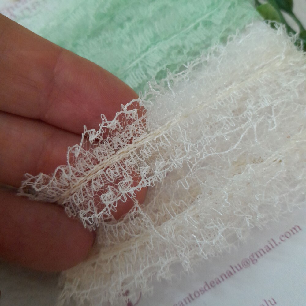 Kit de Rendas e Enfeites para Artesanato e Customização