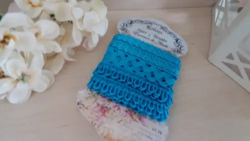 Kit de Aviamentos Coordenados Azul Turquesa