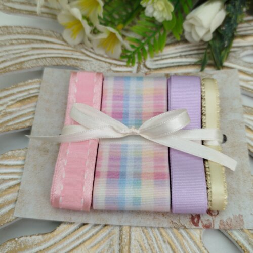 Kit de Fitas Coordenadas Xadrez Candy Color Pastel