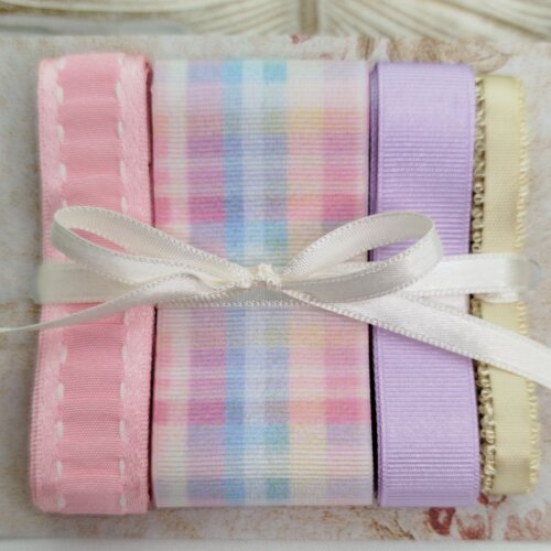 Kit de Fitas Coordenadas Xadrez Candy Color Pastel