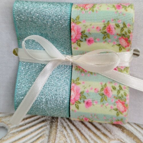 Kit de Fitas Floral Miudo e Lurex Tiffany