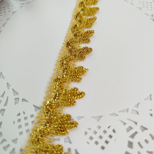 Galão Decorativo Dourado - Venda a Metro