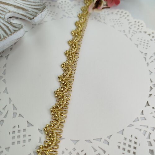 Galão Decorativo Dourado - Venda a Metro