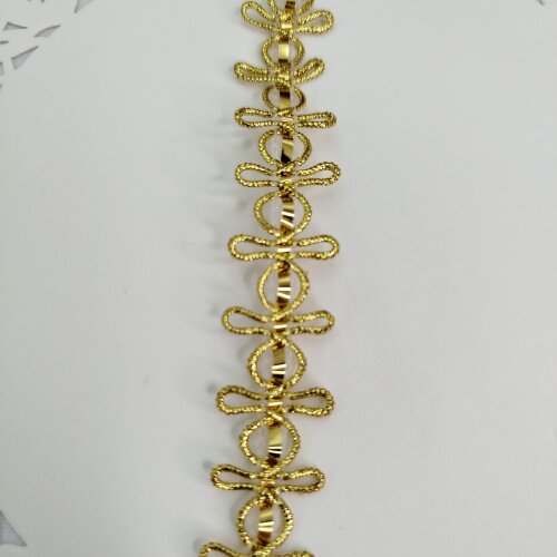 Galão Decorativo Dourado - Venda a Metro