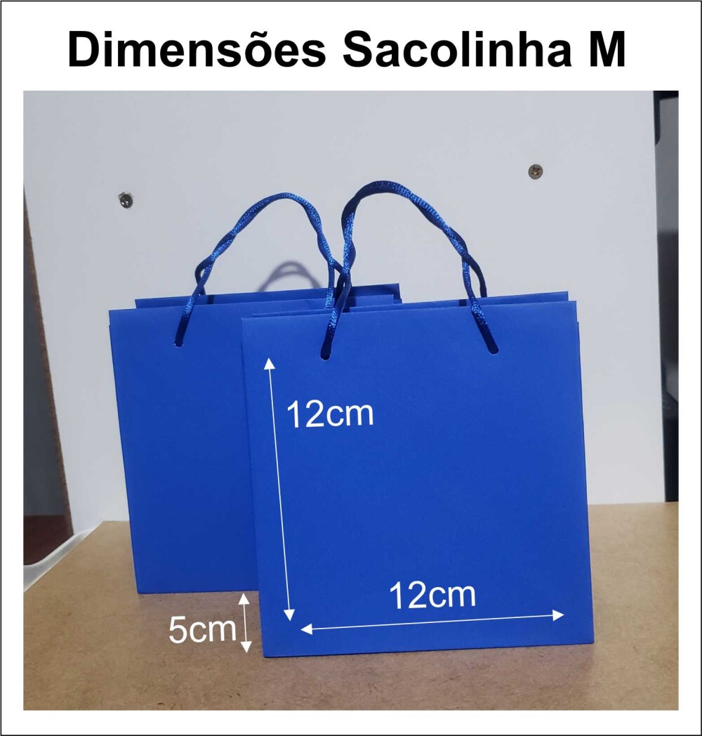 50 sacolinhas M com tags