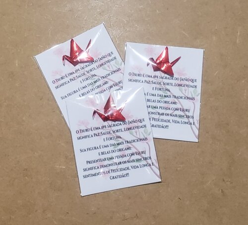 50 Cartão com tsuru