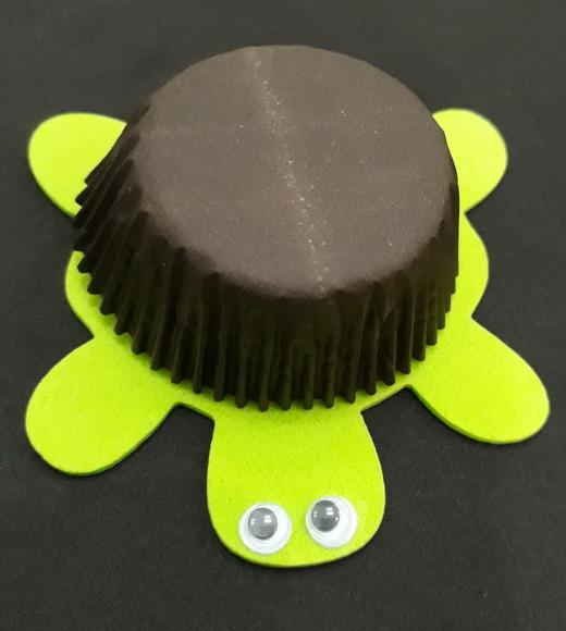 Forminha para doces e brigadeiros TARTARUGA 20 unidades