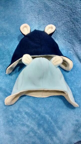 Touca infantil com tapa orelhas