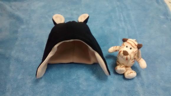 Touca infantil com tapa orelhas