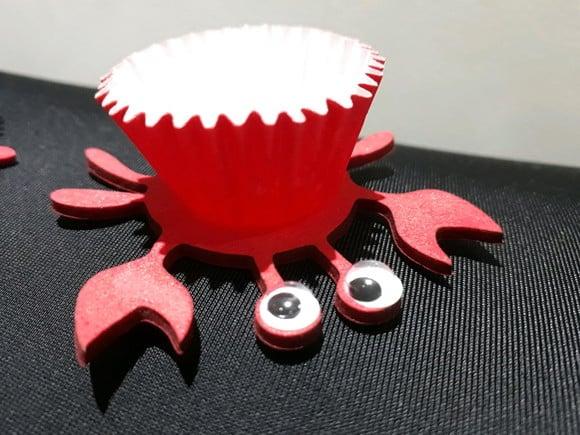 Forminha para Doces e Brigadeiro Caranguejo 44 Unidades