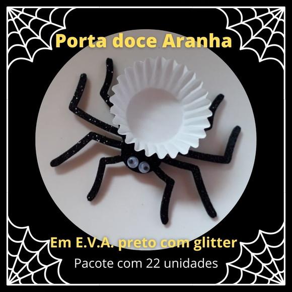 Forminha brigadeiro Aranha brilho 22 unidades
