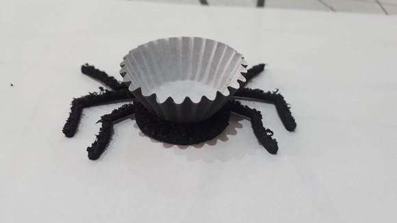 Forminha Brigadeiro Aranha Peluda 22 Unidades