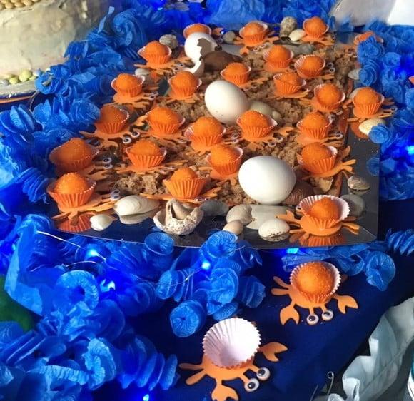 Forminha para Doces e Brigadeiro Caranguejo Siri 20 Unidades