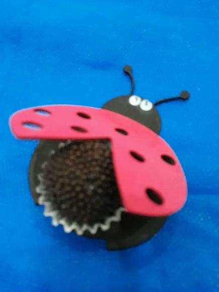 Forminha para Doces e Brigadeiro Joaninha 20 Unidades