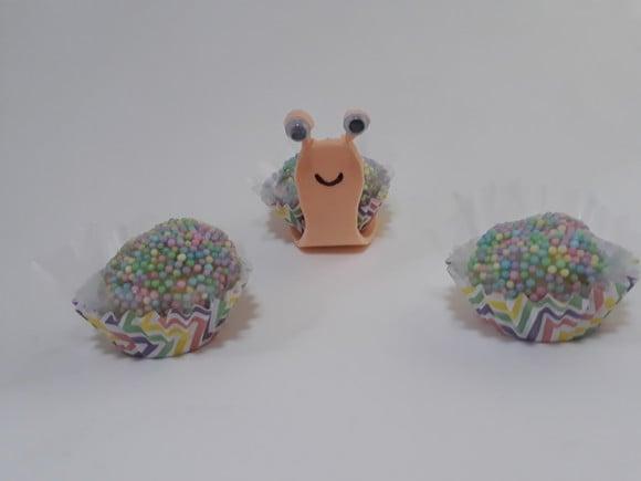 Forminha brigadeiro Caracol - 45 unidades